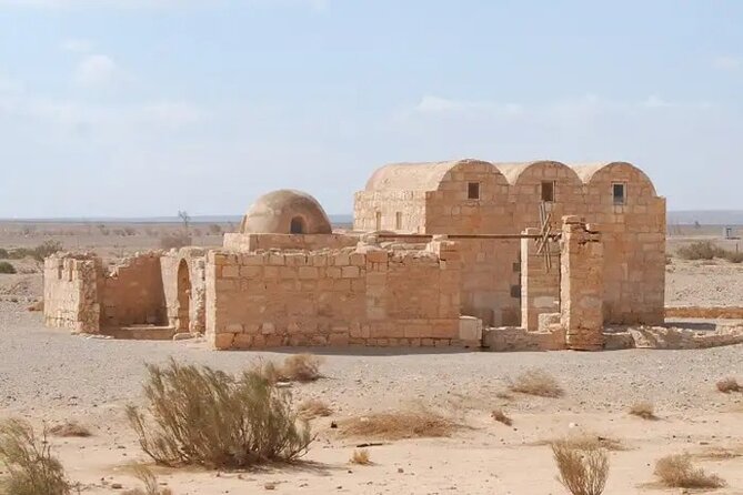 Day Tour To Desert Castles & Cave of the Seven Sleepers - Qsar Al-Azraq, a fortress built from black basalt