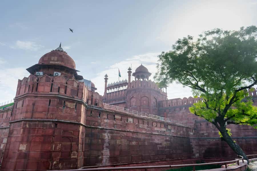 Delhi: Red Fort & Jama Majid Private Tour by Car - Jama Masjid and its broad courtyard