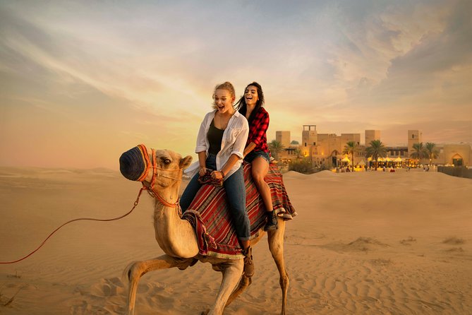 Desert Safari: Luxury Fortress Dinner, Camel Ride & Dune Bashing - Arriving at Al Sahra Desert Fortress