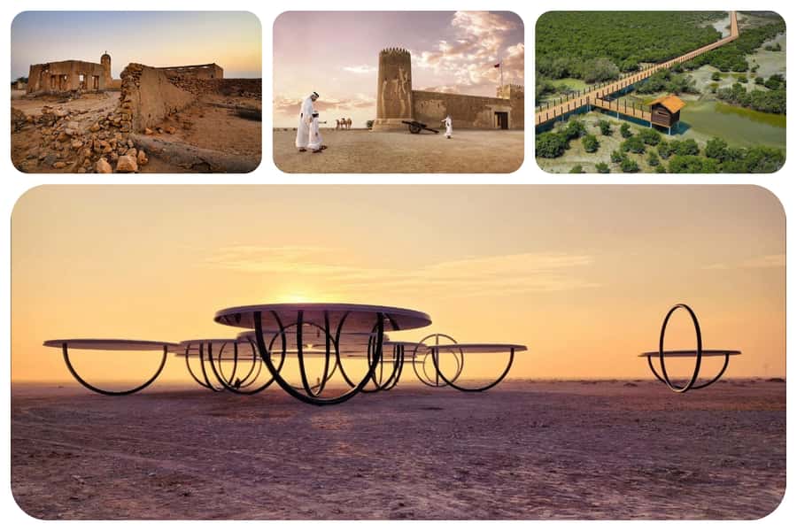 Doha: North Qatar Tour, Mangroves, & Zubara Fort and purple - Why This Four-Hour Trip Matters