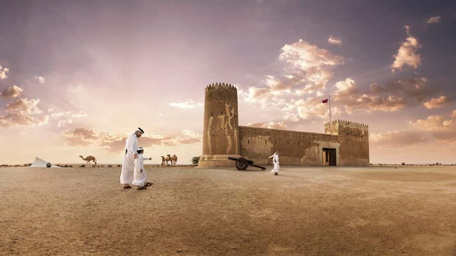 Doha: Olafur Eliasson Exhibit, Zubara Fort & Al Jumail - Reaching Madinat ash Shamal and Qatar’s northern edge