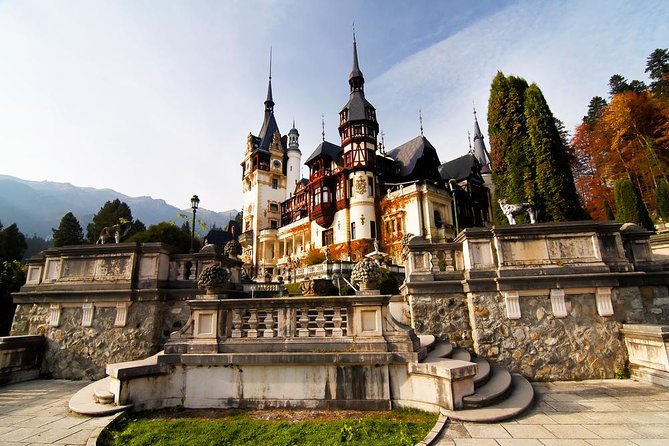Dracula's Castle, Brasov and Peles Full-Day Tour from Bucharest - Peles Castle in Sinaia: the day’s architectural highlight