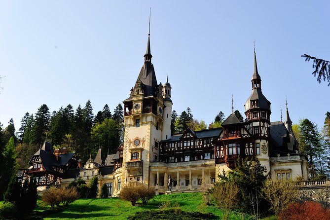 Dracula's Castle & Peles Palace Tour from Bucharest Including Brasov Old Town - Peles Palace in Sinaia: royal rooms in a mountain setting
