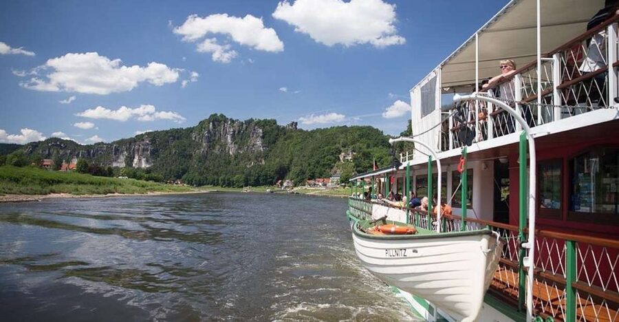 Dresden: Königstein Fortress Paddle Steamer Cruise - Riverside castles and the vineyards beyond Dresden