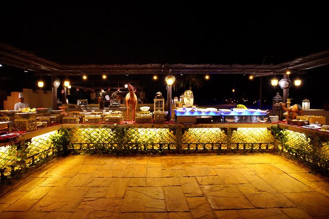 Dubai: Luxury Desert Fortress Dinner, Camel Ride & Live Shows - The Arabian Souq and the Commercial Side of the Evening