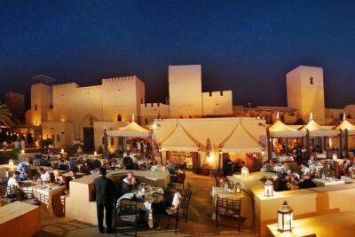 Dubai: Luxury Desert Fortress Dinner, Camel Ride & Live Shows