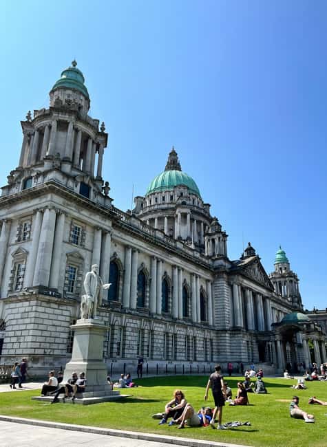 Dublin: Belfast Walk, Dunluce Castle & Giant’s Causeway - Belfast: a useful introduction, not a full city tour