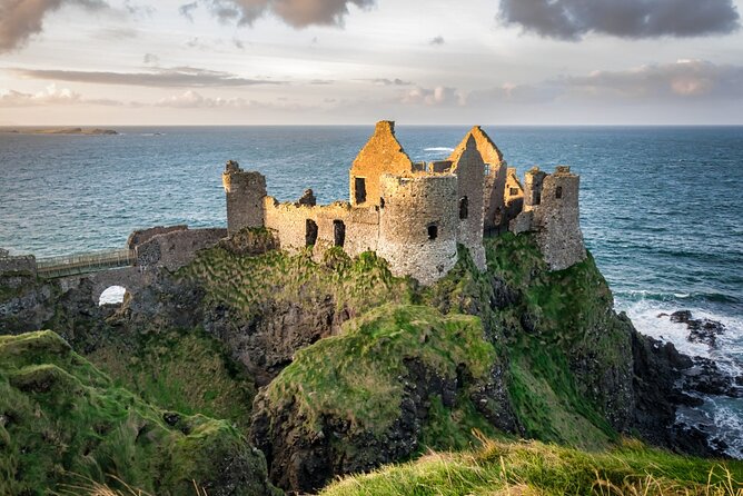 Dublin to Belfast, Dunluce Castle and Giant's Causeway Day Tour - Dunluce Castle and the Antrim Coast