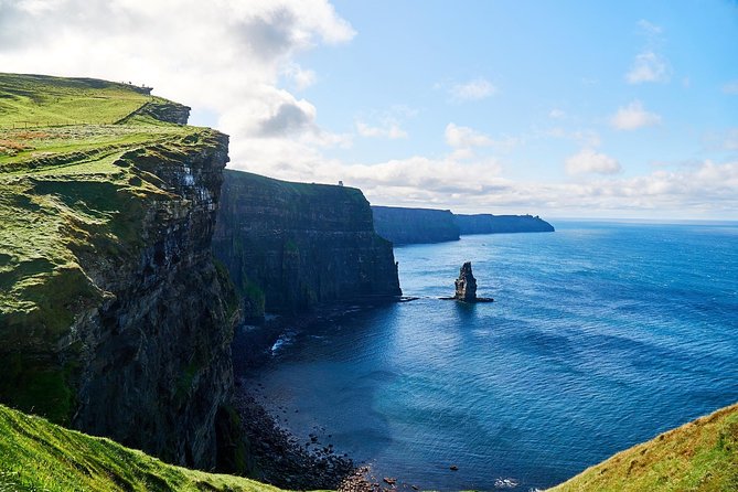 Dublin to Bunratty Castle, Cliffs of Moher, Burren Galway by Rail - Galway and Eyre Square before the evening train