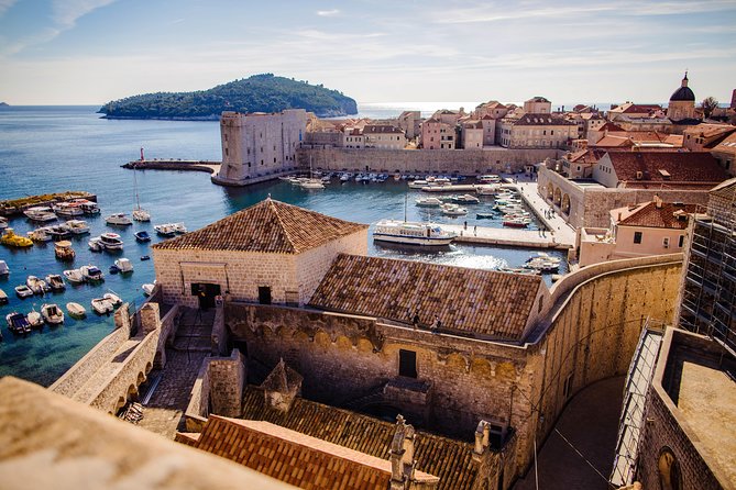 Dubrovnik Cable Car Ride, Old Town Walking Tour plus City Walls - Starting at Pile Gate and climbing toward Mt. Srd