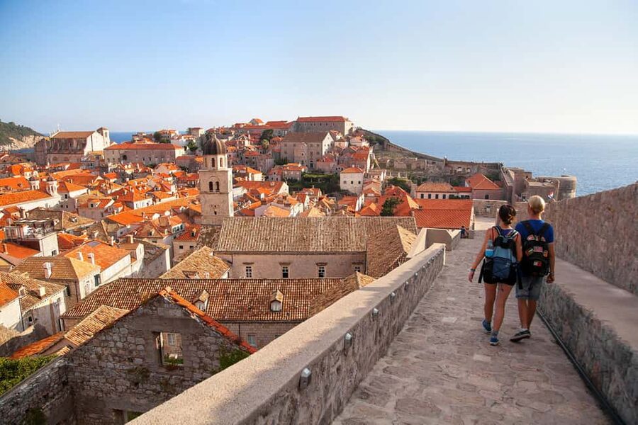 Dubrovnik: City Walls, Old Town Walking Tour & Adriatic View - The Old City Harbor changes the mood