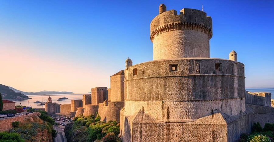 Dubrovnik City Walls Walking Tour - Climbing from Pile Gate to the medieval ramparts