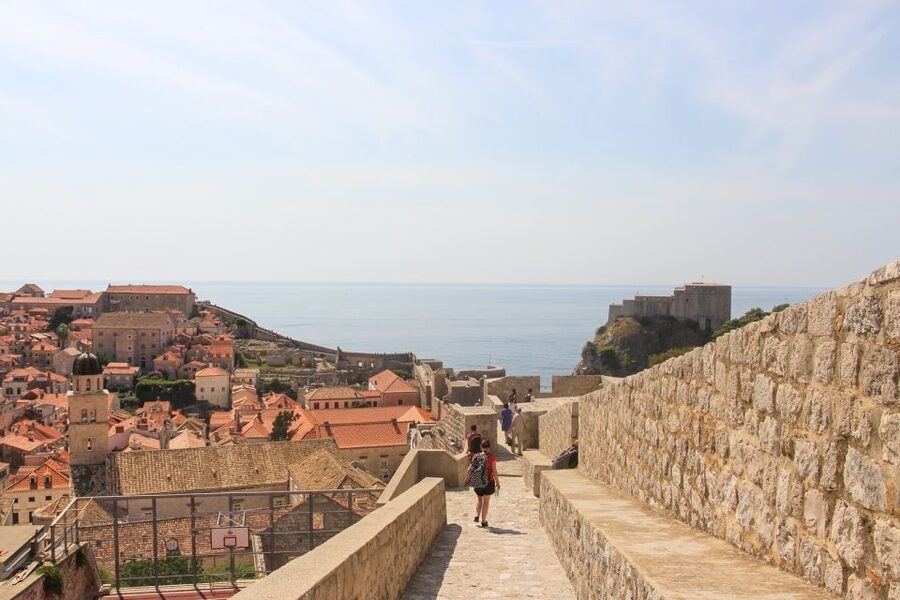 Dubrovnik City Walls Walking Tour - Minčeta Fortress and the north side views