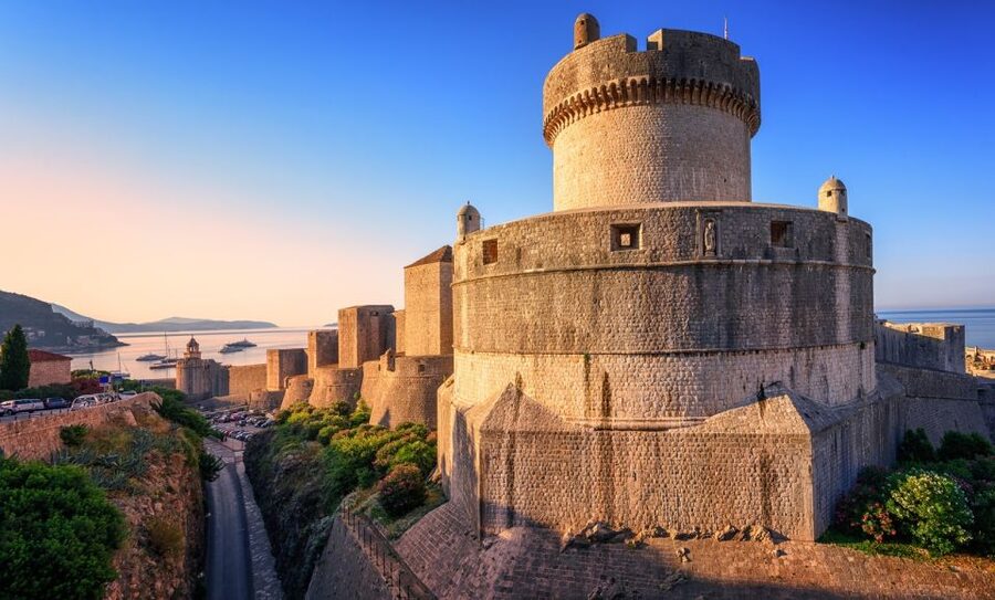Dubrovnik City Walls Walking Tour - Bokar Fortress and the sea-facing defenses