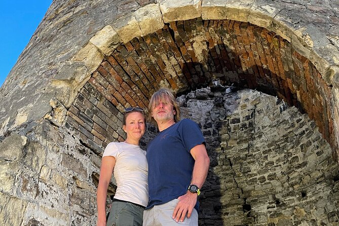 E-Bike Historical Sunset Tour in Fort James - Arriving at the 18th-century Fort James ruins
