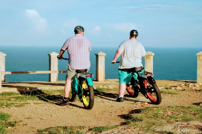 E-Bike Tour of Antigua Forts and Beaches - Shirley Heights brings the biggest view