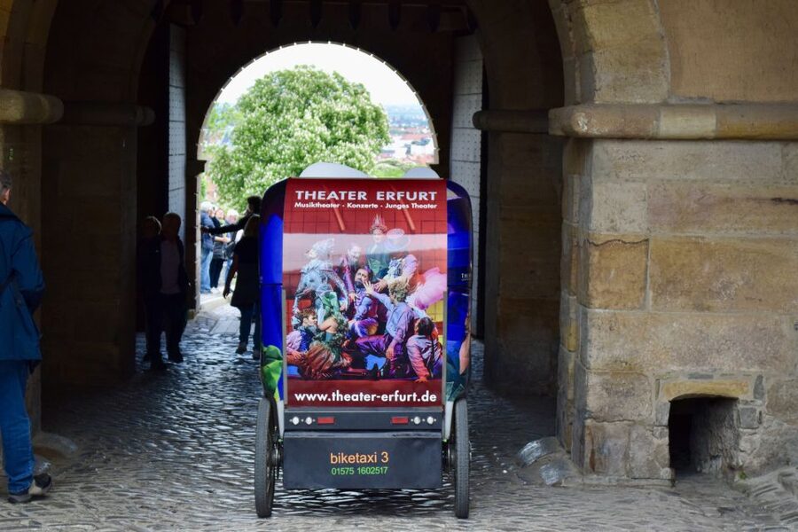 Erfurt: Guided Petersberg Citadel Tour by E-Rickshaw - St. Peter’s Church and the Defension Barracks