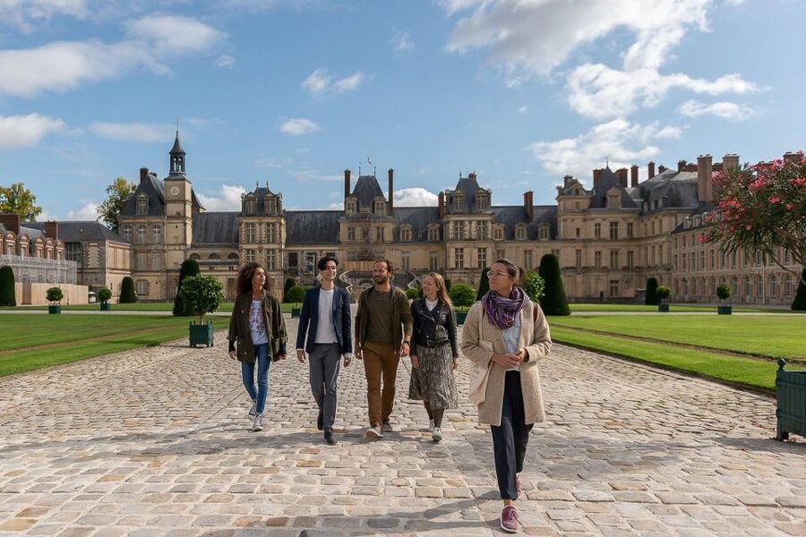 Fontainebleau & Vaux-le-Vicomte Châteaux Day Tour from Paris - The gardens and the view from the dome