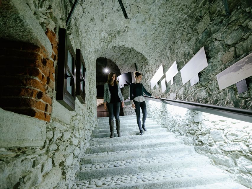Fortress: Prisons, Museum of Fortifications and Alps Museum - The Prisons reveal the fortress at human scale