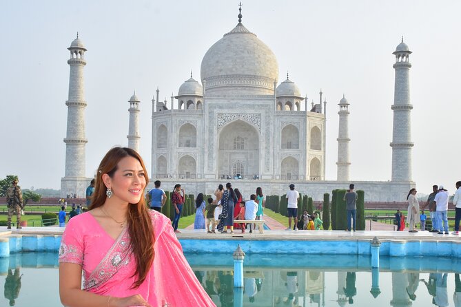 From Agra - Skip the Line: Taj Mahal & Agra Fort Tour by Car - A Mughlai lunch break at Courtyard Agra