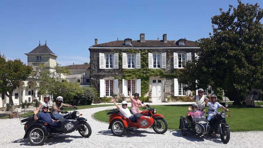 From Bordeaux: Médoc Vineyard and Chateau Tour by Sidecar - Guides, language, and the private format