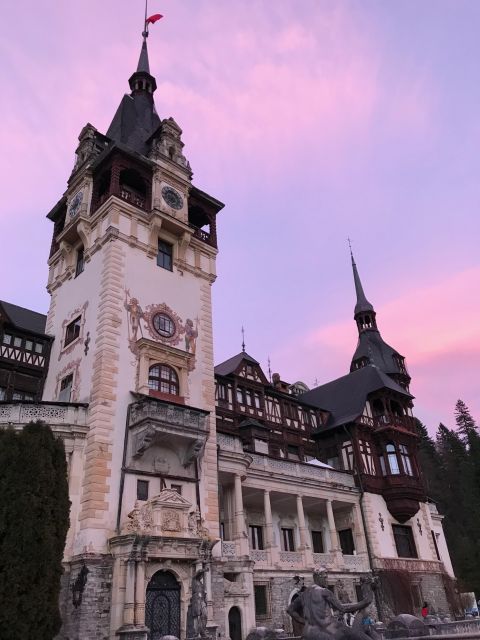 From Brașov: Romanian Castle Tour with Bran and Peles - The road to Sinaia through the Carpathians