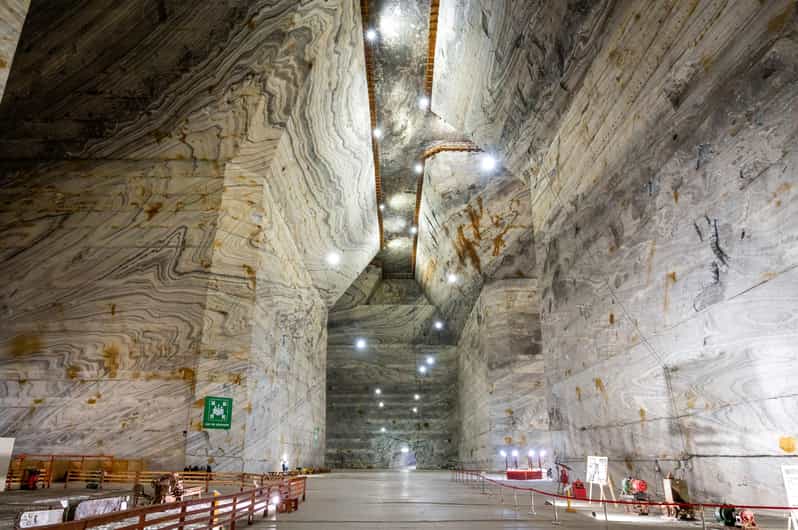 From Bucharest: Largest Salt Mine In Europe and Peles Castle - From mine walls to royal rooms at Peles Castle