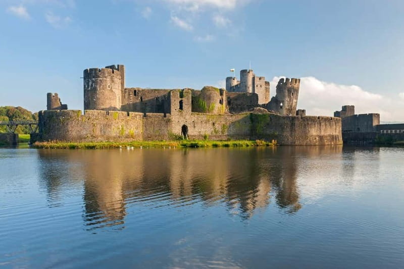 From Cardiff: Caerleon, Tintern Abbey and Three Castles Tour - Andy’s guiding style and the small electric vehicle