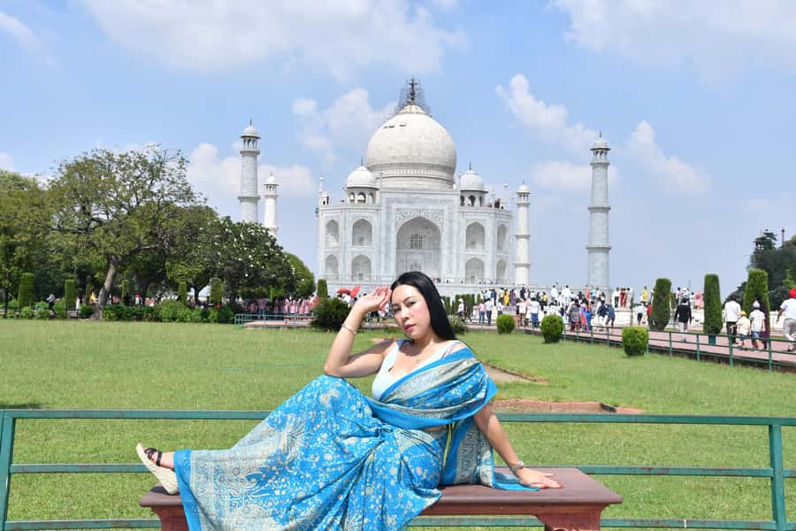 From Delhi: Private Taj Mahal, Baby Taj & Agra Fort Day Trip - Private guiding, photography, and shopping stops