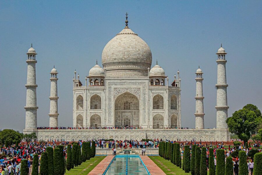 From Delhi: Taj Mahal Sunrise & Agra Fort Guided Day Trip - Seeing the Taj Mahal before the crowds