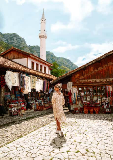 From Durres & Golem: Kruja Castle, Old Bazaar - Skanderbeg’s Museum and the story behind the symbols