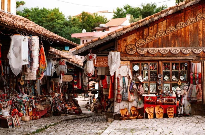From Durres/Golem: Kruja Castle & Old Bazaar Day Tour - Walking through Kruja Castle and the Skanderbeg Museum