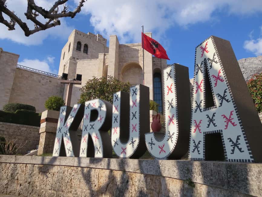 From Durres/Golem: Kruja Castle, Old Bazaar & Sari Salltik - Why this Durrës to Kruja day trip works