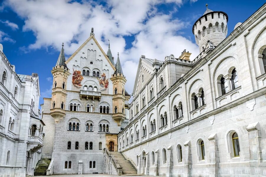 From Hohenschwangau: Tour to Neuschwanstein Castle - Inside Neuschwanstein with an English guide