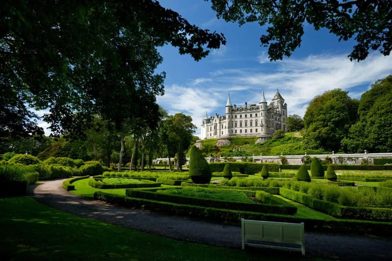 From Inverness: Dunrobin Castle and Easter Ross Day Trip - The gardens and falconry show