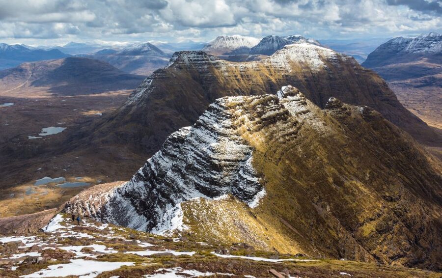 From Inverness: Torridon, Applecross, & Eilean Donan Castle - Beinn Eighe brings the first taste of wild Scotland