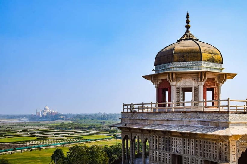 From Jaipur: Agra Private Day Trip with Taj Mahal &Agra Fort - Entering the Taj Mahal in the morning