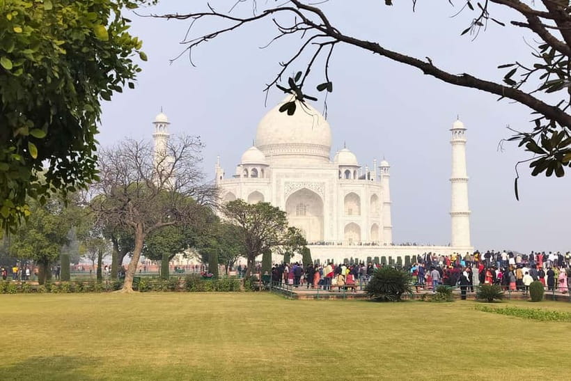From Jaipur: Taj Mahal, Agra Fort, Baby Taj Day Trip by Car - Agra Fort, the counterpoint to the Taj Mahal