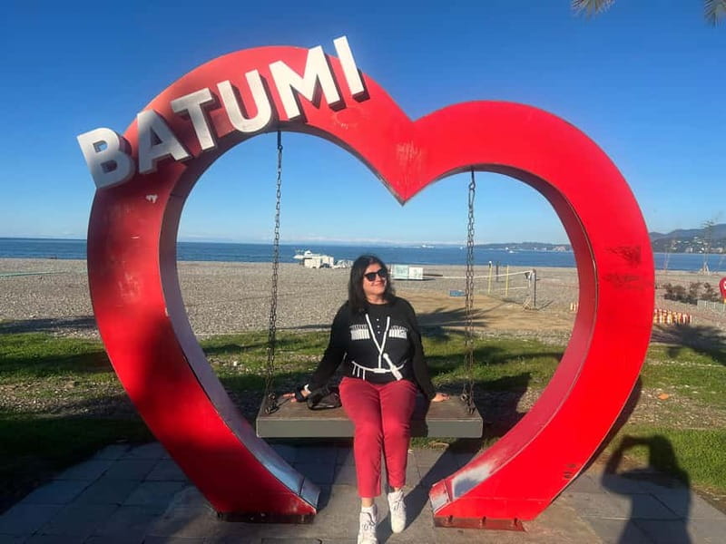 From Kutaisi: Batumi, Petra Fortress and Botanical garden - Batumi Boulevard and the Black Sea promenade