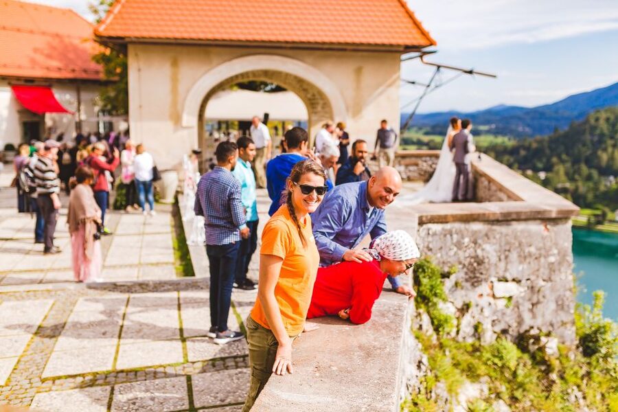 From Ljubljana: Lake Bled and Bled Castle Tour - Crossing Lake Bled in a Pletna boat