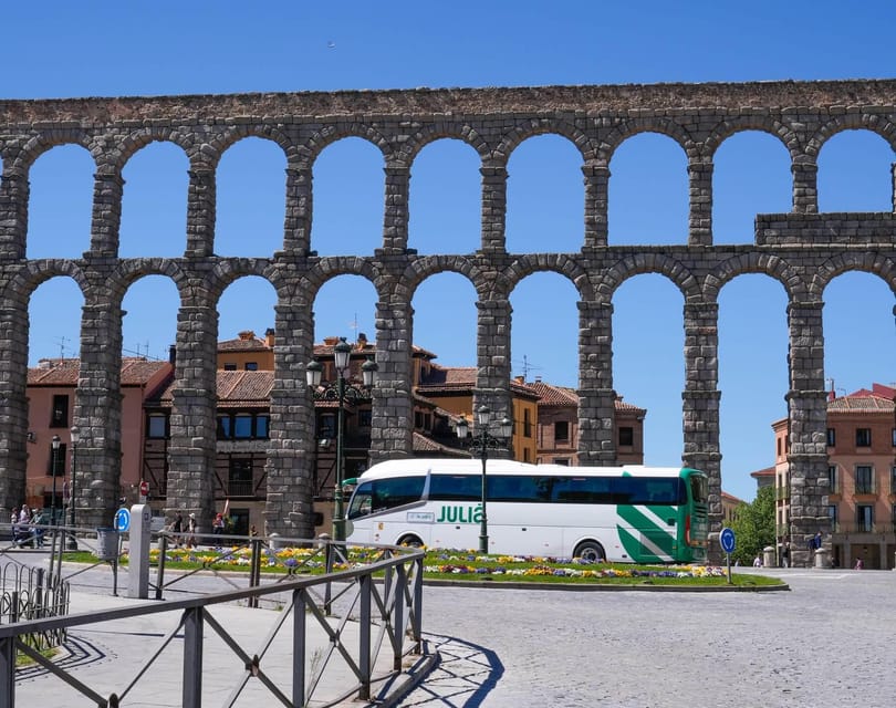 From Madrid: Segovia Tour with Cathedral and Alcazar Entry - The 80-minute coach ride from Madrid