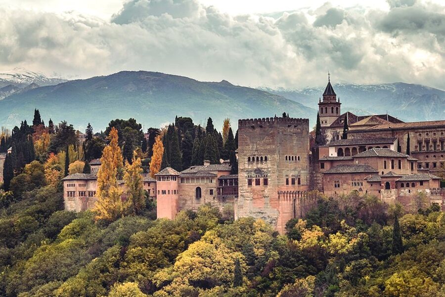 From Malaga: Alhambra and Royal Chapel with Entry Tickets - Generalife gardens and the sound of water