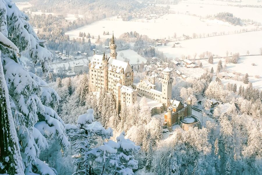 From Munich: Neuschwanstein Castle Full-Day Trip - Hohenschwangau and the first castle views