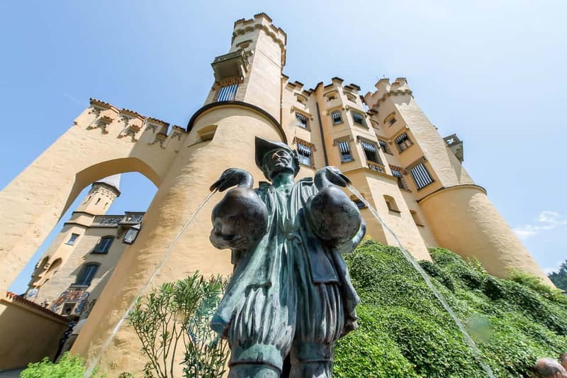 From Munich: Neuschwanstein & Linderhof Castle Full-Day Trip - Hohenschwangau, lunch, and Ludwig’s childhood home