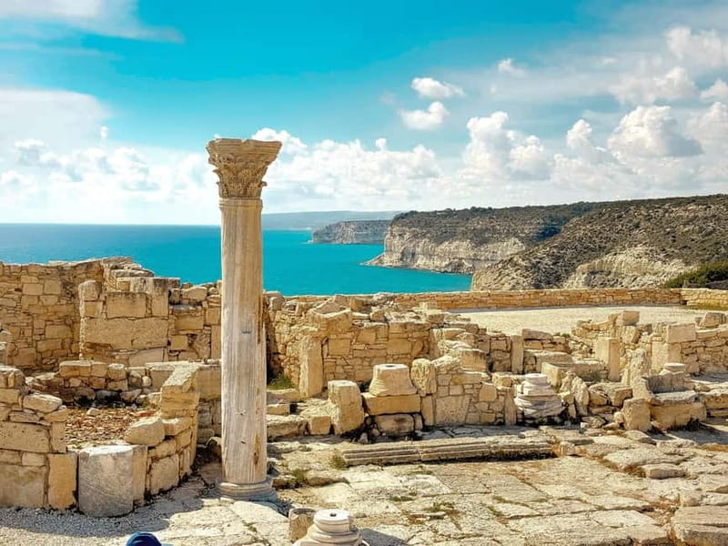 From Paphos: Trip to Limassol with Kourion & Kolossi Castle - Aphrodite’s Rock gives you a quick coastal opening