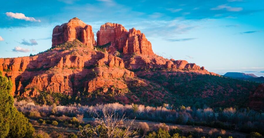 From Phoenix: Sedona, Jerome & Montezuma Castle Day Trip - Sedona’s red rocks take center stage