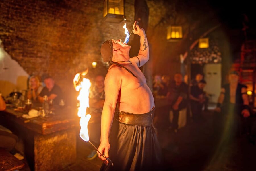 From Prague: Medieval Dinner, Show, Castle and Brewery - The Dětenice evening in five useful points