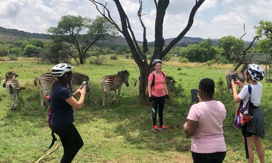 From Pretoria: E-Bike in the wild with game near Jo'burg - Who should choose this ride