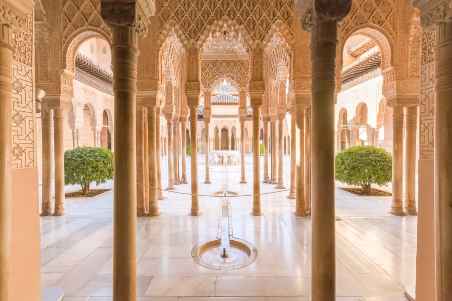 From Seville: Private Granada Day-Trip with Alhambra Visit - Entering the Alhambra complex