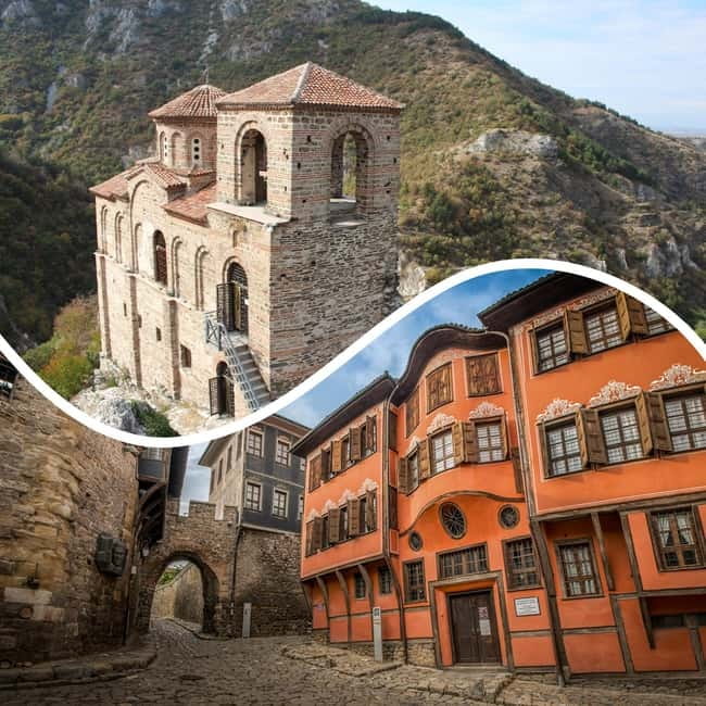 From Sofia: Full-Day Tour to Plovdiv and Asen's Fortress - Plovdivs old streets and Roman Theater